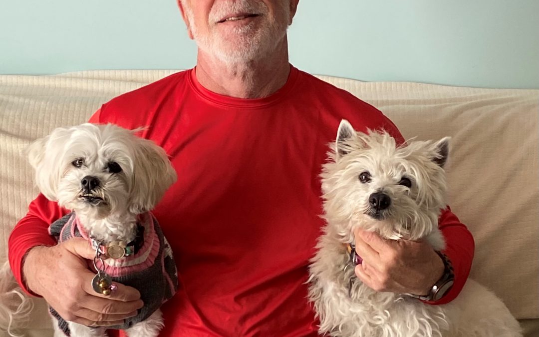 Savvy Pets, 2/26/21:  Happy Birthday Richard from Hey Buddy, Bon Bon & me!